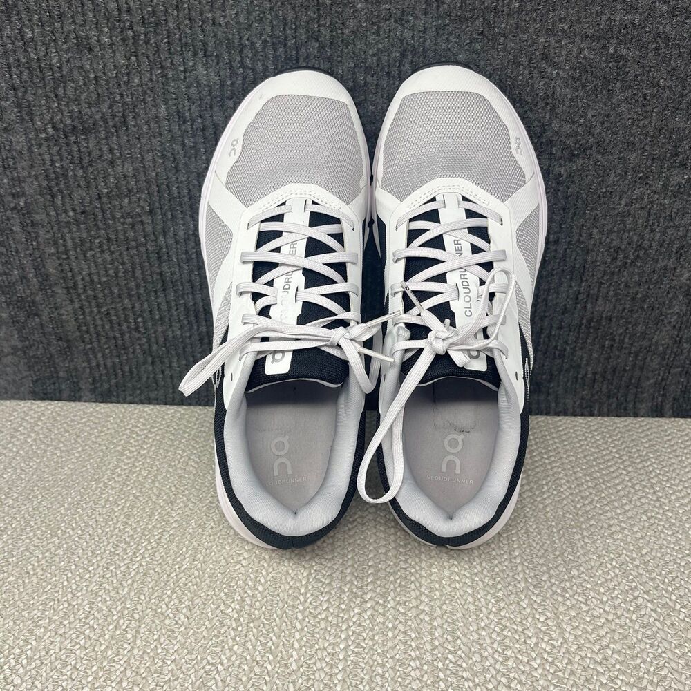 On Cloud Cloudrunner Glacier Grey Black Athletic … - image 7